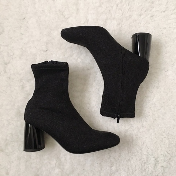 Free People Shoes - Free People Black 'Spectrum' Sparkly Ankle Boots